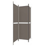  3-Panel Room Divider Anthracite 59.1"x78.7" Fabric A949-350228