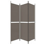  3-Panel Room Divider Anthracite 59.1"x78.7" Fabric A949-350228
