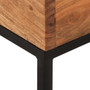  Side Table Acacia Solid Acacia wood, Powder-Coated Iron A949-320815
