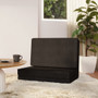  Floor Chair Black Polyester, metal, foam Compact Foldable A949-336555