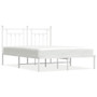  Bed Frame White Powder-coated steel King Size Bed Frame A949-353588