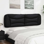  Headboard Cushion Black Faux leather, PP fiber King Size A949-374614