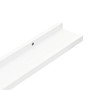  Frame Ledge Shelf Set of 2 White MDF 23.6 in x 3.5 in x 1.2 in A949-323929
