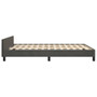  Bed Frame With Headboard Dark grey Velvet, plywood, engineered wood A949-347604
