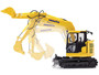 Komatsu PC78US-11 Excavator Yellow 1/50 Diecast Model by DCP/First Gear F977-50-3474