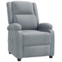  Massage Chair Light gray Fabric, wood, metal Single Massage Chair A949-348447
