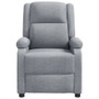  Massage Chair Light gray Fabric, wood, metal Single Massage Chair A949-348447