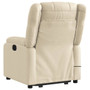  Electric Stand up Massage Recliner Chair Cream Fabric A949-3206239
