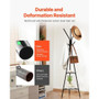 Coat Rack, Freestanding Coats Rack Stand with 2 Shelves & 6 Hooks, Free Standing Hall Coat Tree for E415-YMJDTPJSGJ00O5645001V0