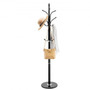 Coat Rack Freestanding, Coats Tree Stand with Stable Marble Base & 6 Hooks, Free Standing Hall Coat E415-YMJWGSJSSCP0JYMX6001V0