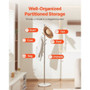 Coat Rack, Freestanding Coats Rack Stand with Stable Marble Base & 8 Hooks, Free Standing Hall Coat E415-YMJSCSJSSCP0AAYRX001V0