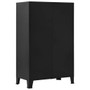 Office Cabinet Black Steel, Plastic Medium Filing Cabinet A949-145355