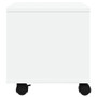 Printer Stand with Wheels White 16.1"x12.6"x13.6" A949-840611