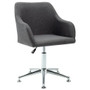 Office Chair Dark Gray Polyester fabric, plywood, steel Standard A949-278506