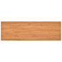 Desk Natural Teak Solid teak wood Medium Desk Rectangular A949-337925
