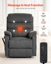 Power Lift Recliner Chair, Lift Chair with Heat and Massage for Elderly, Dual Motor Recliner Chair  E415-DDKDTYSDJZCCE9P4DV1