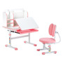 Kids Study Chair and Desk Set, Study Desk and Chair for Kids with Bookshelf & Storage Drawer, Adjus E415-ETXXZYFHSDSJAB296V0