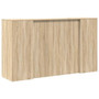 Reception Desk Sonoma Oak Engineered Wood Large Reception Desk A949-3324207