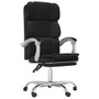 Reclining Office Chair Black Faux leather, metal, plywood, foam A949-349629