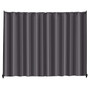 Room Divider, Portable Panel Room Divider with Wheels Curtain Divider Stand, Freestanding Room Divi E415-BLPF96120INCWMUXEV0