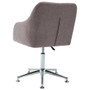 Office Chair Taupe Polyester Standard Adjustable Office Chair A949-278514