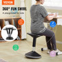 Wobble Chair, Height-Adjustable (15.7-21.7") Active Chair, Flexible Seating Wobble Stool Made of PV E415-PHZDZYJCKWDSLAZOHV0