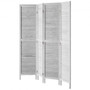  Wood Room Divider, 4 Panel Folding Privacy Screen, 66.9 Inches Tall Indoor Wooden Partition, Porta E415-MZPFBS4MBWGBS2XQB001V0