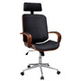 Office Chair Black Artificial Leather Standard A949-241686