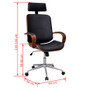 Office Chair Black Artificial Leather Standard A949-241686