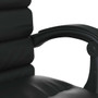Massage Office Chair Black Faux Leather, Metal, Plywood Adjustable A949-349788