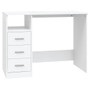 Desk White Engineered wood 40.2 in x 19.7 in x 29.9 in Desk A949-823032