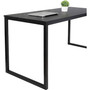 Black Metal Frame Wood Top Modern Home Office Laptop Computer Desk Writing Table Q280-ZCDWTFS589903851