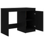 Desk Black Engineered wood 39.4x19.7x29.9 in Desk Rectangular A949-801797