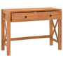 Desk Teak Wood Teak Wood, Plywood Medium Desk Rectangular A949-325264