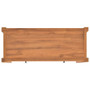 Desk Teak Wood Teak Wood, Plywood Medium Desk Rectangular A949-325264