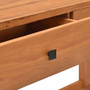 Desk Teak Wood Teak Wood, Plywood Medium Desk Rectangular A949-325264