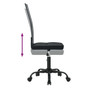 Office Chair Black Mesh fabric (100% polyester), metal, plywood A949-353005