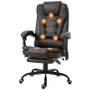 Espresso 7 Mode Vibrating High Back Executive Massage Adjustable Office Chair Q280-ESPDFRD4565767