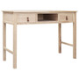 Desk Natural Paulownia wood, Poplar wood Medium Desk A949-284159