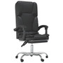 Massage Office Chair Black Faux Leather, Metal, Plywood Large A949-349778