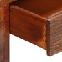 Desk Brown Solid Acacia Wood Standard Desk Rectangular A949-244847