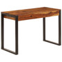  Desk Acacia wood brown, black Acacia wood and powder-coated steel A949-247963