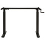 Stand Up Desk Frame Black Powder-coated carbon steel A949-321719
