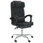 Massage Office Chair Black Faux leather, metal, plywood Standard A949-349791