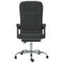 Massage Office Chair Black Velvet, Metal, Plywood Medium A949-349773