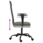 Office Chair Dark grey Fabric (100% polyester), metal, plywood A949-353018