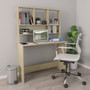 Desk Sonoma Oak Engineered Wood Medium Desk Rectangular A949-800390