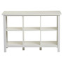 Adjustable Shelf 6-Cube Bookcase Storage Unit Sideboard in White Q280-WASCBC9857541