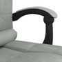 Massage Office Chair Light gray Velvet, metal, plywood Medium A949-349772