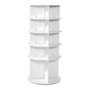 5 Tiers Rotating Shoe Rack Tower, 360?° Spinning Shoe Rack, Revolving Storage Round Carousel Displa E415-XZXJEKWDZ5CS2TKI8001V0